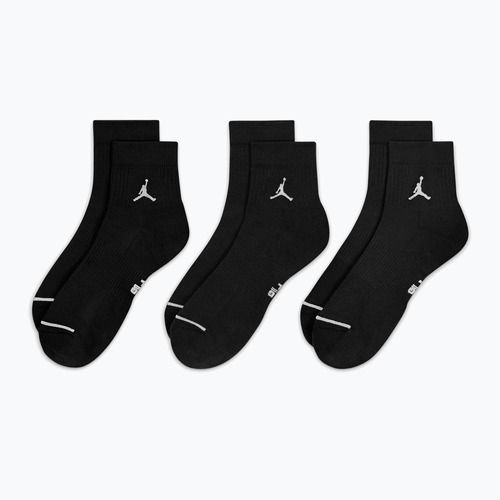 Socks Nike Jordan Everyday Ankle 3 pairs black/white