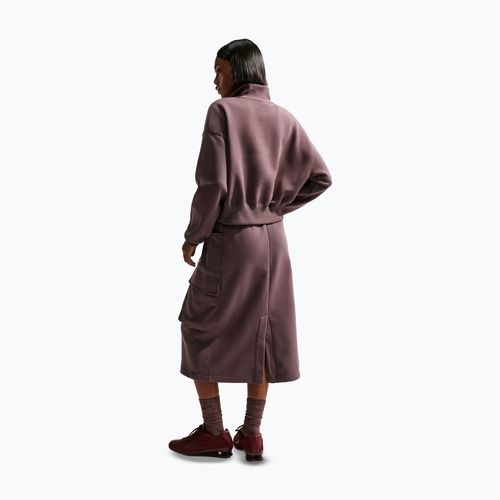 Women's sweatshirt Nike Sportswear Phoenix Fleece 1/2 Zip Cropped tattoo/sail