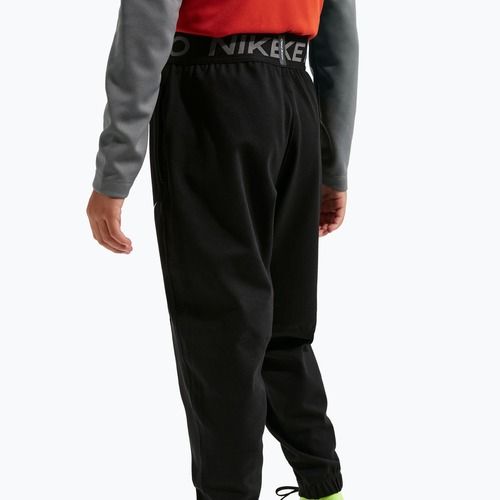 Children's trousers Nike Pro Dri-Fit black/smoke grey/white