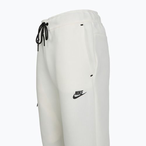 Women's trousers Nike Sportswear Tech Fleece Mid-Rise sail/black