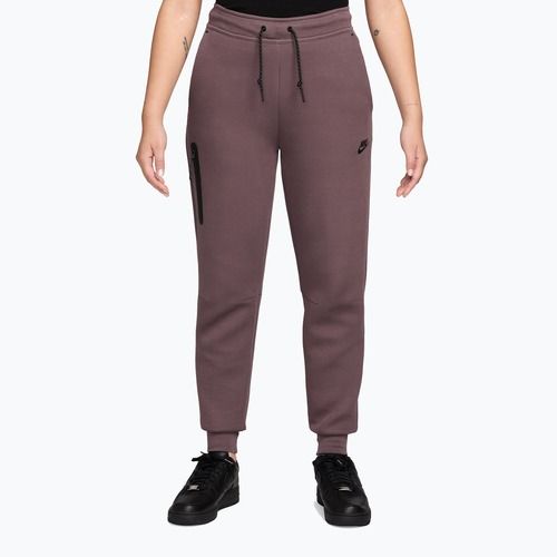 Women's trousers Nike Sportswear Tech Fleece Mid-Rise tattoo/black