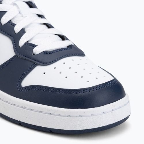 Children's shoes Nike Court Borough Low Next Bloom white/white/midnight navy