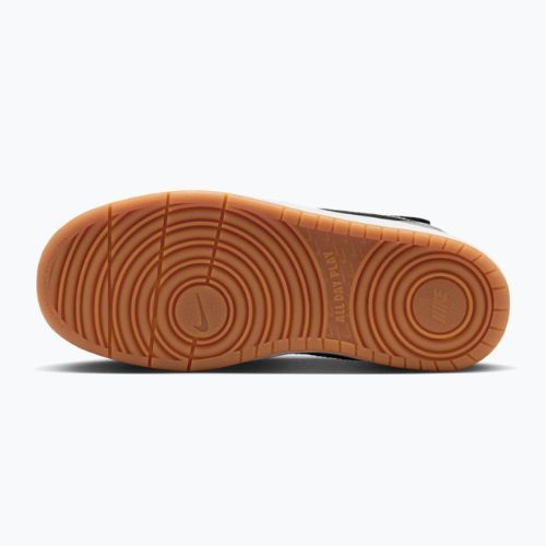 Shoes  Nike Court Borough Mid 2 black/white/gum med brown/light smoke grey