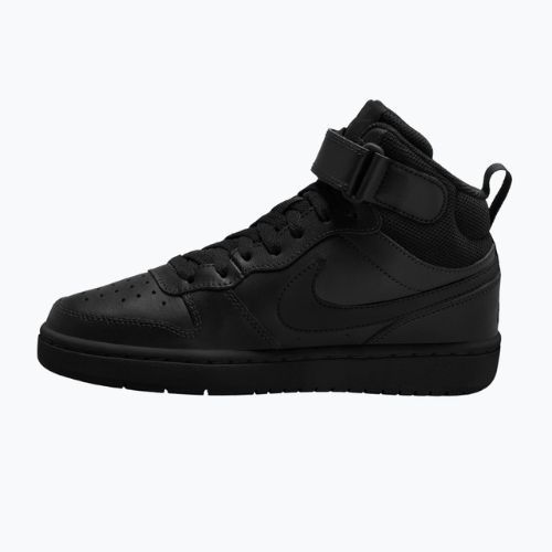 Children's shoes Nike Court Borough Mid 2 black/black/black