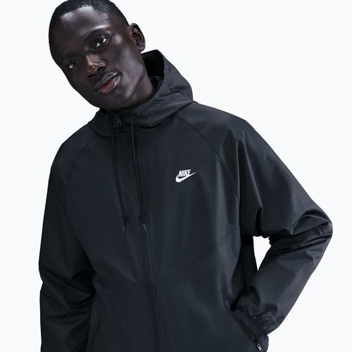 Men's jacket Nike Windrunner black/white