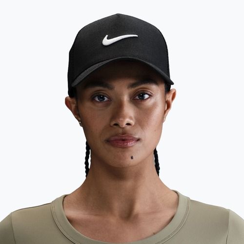 Men's baseball cap Nike Rise Structured Trucker black/black/white