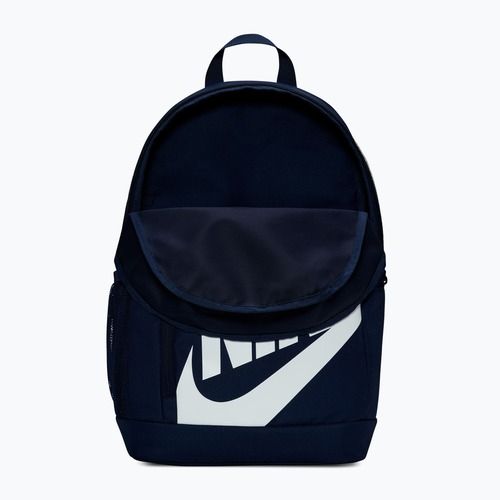 Children's urban backpack Nike Elemental Shoebox 20 l midnight navy/orange/white