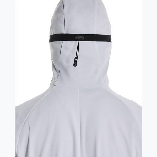 Men's running sweatshirt On Climate Zip Hoodie white