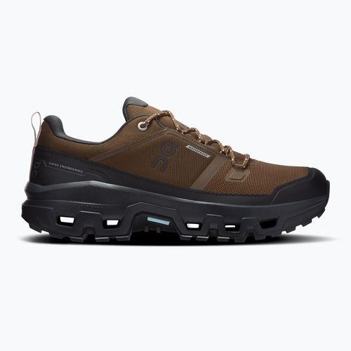 Women's shoes On Cloudrock Low Waterproof earth/black