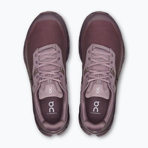 Women's running shoes On Cloudvista 2 gobi/pebble