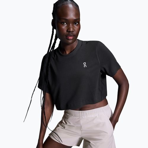 Women's training T-shirt On Train-T Crop black