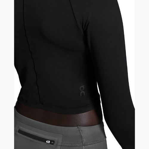 Women's training longsleeve On Running Studio Long-T Crop black