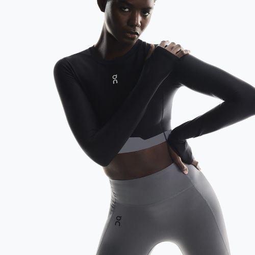 Women's training longsleeve On Train Crop black