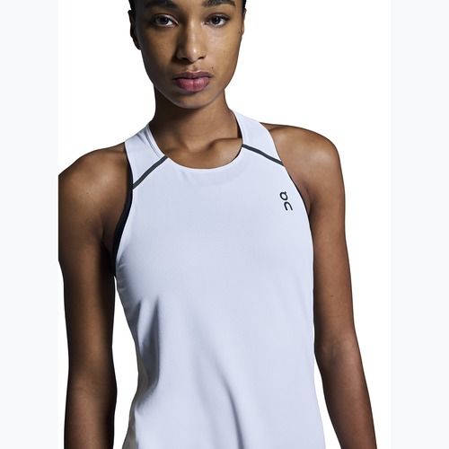 Women's running top On Performance Tank white/silver