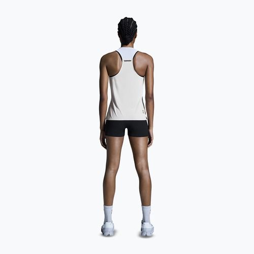 Women's running top On Performance Tank white/silver