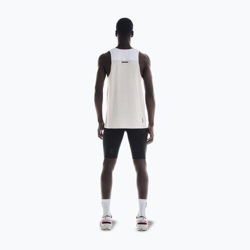 Men's running top On Performance Tank white/silver