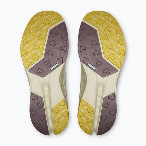 Women's running shoes On Cloudsurfer Trail 2 Waterproof ghost/chalk