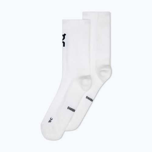 On Core Run High running socks 2 pairs white