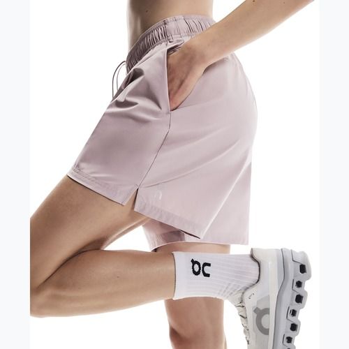 Women's running shorts On 5" Core heron