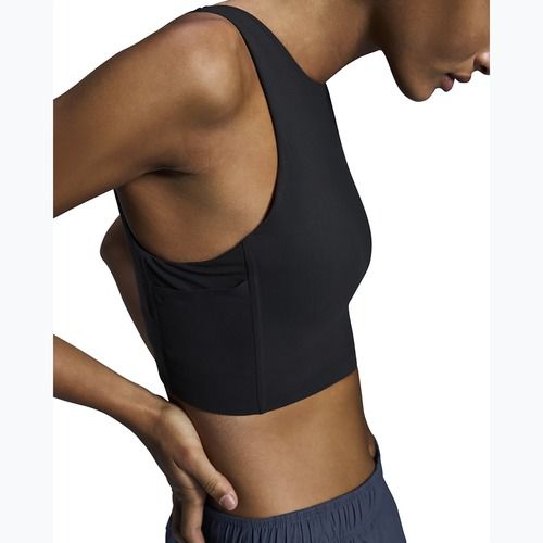 Women's running top On Core 2-in-1 Crop black
