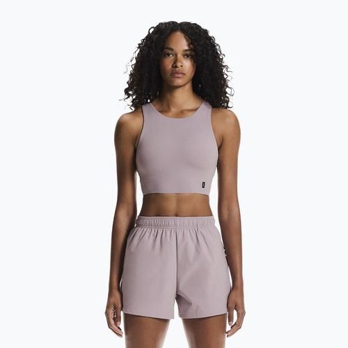 Women's running top On Core 2-in-1 Crop heron