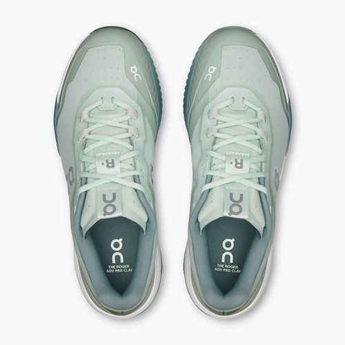 Men's tennis shoes On The Roger Advantage Pro Clay mineral/linen