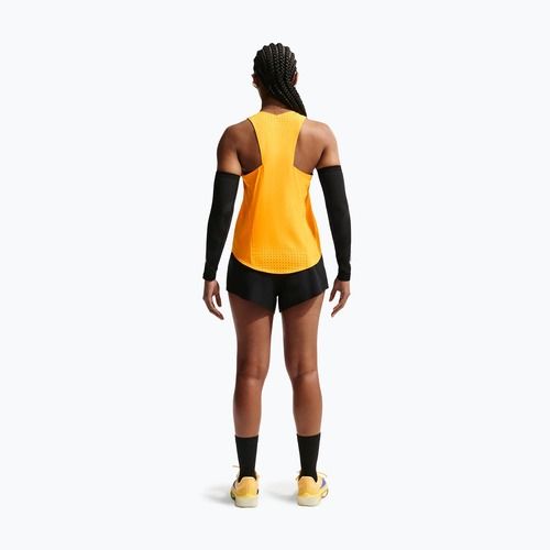 Women's running top Nike AeroSwift Dri-Fit ADV Singlet laser orange/black