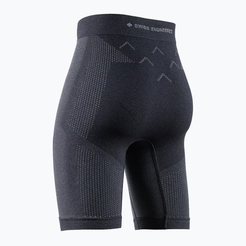 Women's running leggings X-Bionic Xceed Run Tights x black/rhino grey