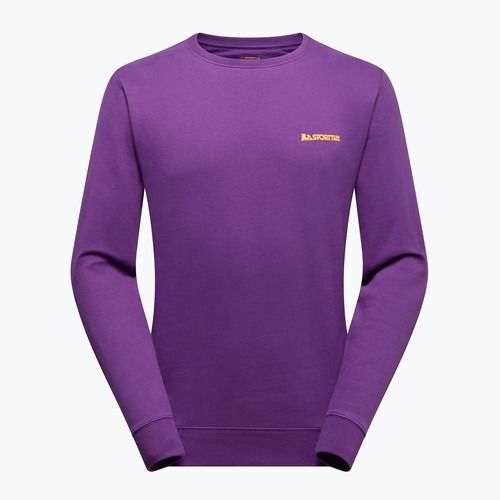 Men's sweatshirt La Sportiva Climbing On The Moon viola/giallo