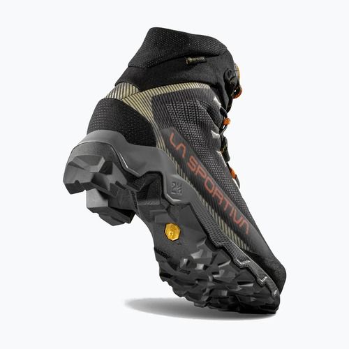 Men's trekking boots La Sportiva Aequalibrum Hike GTX carbon/papaya
