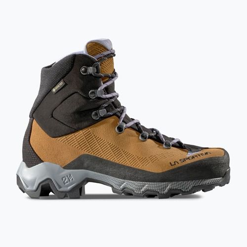 Women's mountaineering boots La Sportiva Aequalibrum Trek GTX coffee/stone