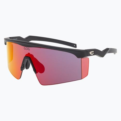 Sunglasses GOG Sigurd matt black/reflex black/red