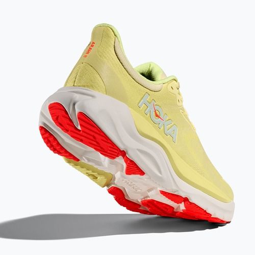 Women's running shoes HOKA Arahi 8 sunlight/neon yuzu
