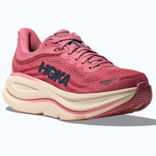Women's running shoes HOKA Bondi 9 lingonberry/cranberry