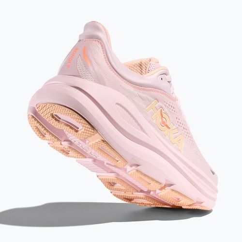 Women's running shoes HOKA Bondi 9 lilac cream/tangerine glow