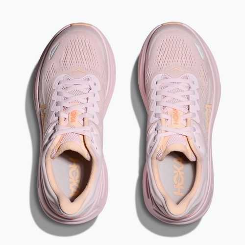 Women's running shoes HOKA Bondi 9 lilac cream/tangerine glow