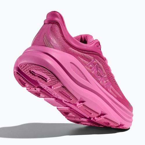 Women's running shoes HOKA Bondi 9 crabapple/crabapple