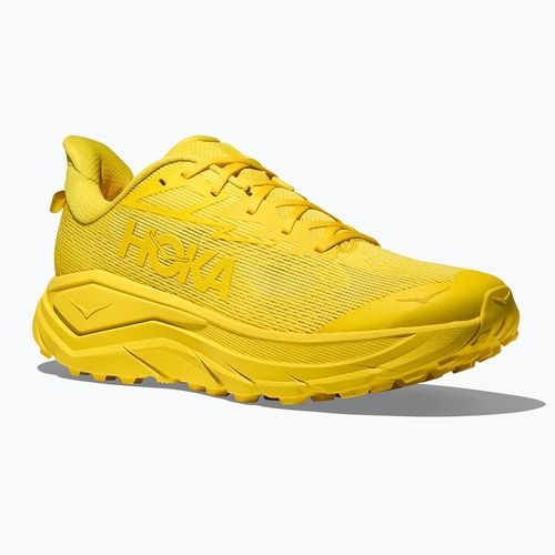 Men's running shoes HOKA Challenger 8 electric lemon/electric lemon