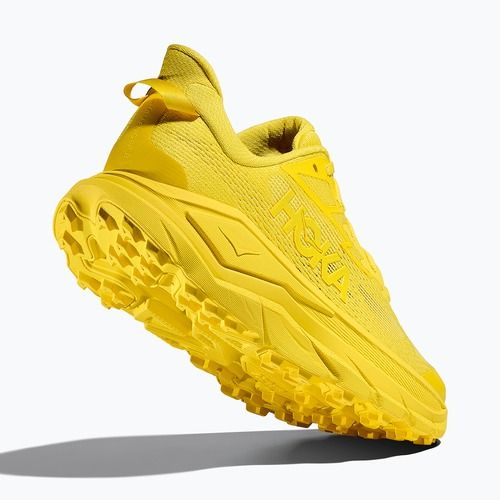 Women's running shoes HOKA Challenger 8 electric lemon/electric lemon
