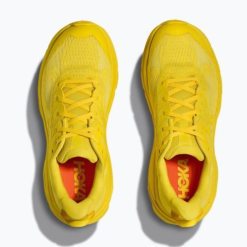 Women's running shoes HOKA Challenger 8 electric lemon/electric lemon