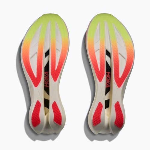 Running shoes HOKA Cielo X1 3.0 neon yuzu/thyme