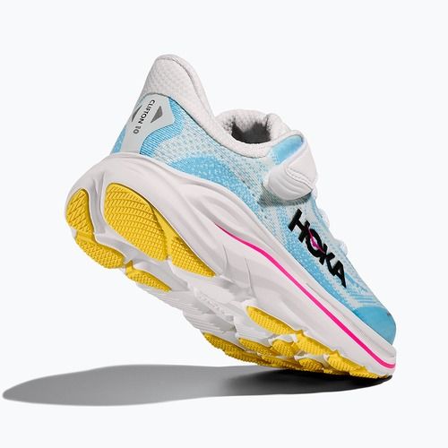 Children's running shoes HOKA Clifton 10 frost/soaring blue