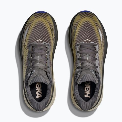 Men's running shoes HOKA Clifton 9 GTX gravel/eggshell