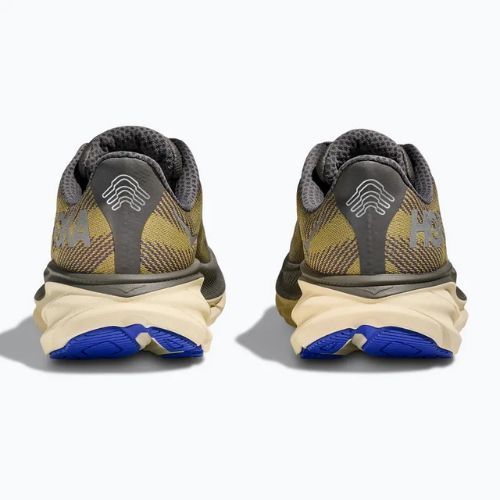 Men's running shoes HOKA Clifton 9 GTX gravel/eggshell