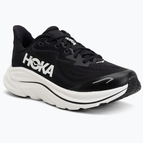 Children's running shoes HOKA Clifton 10 black/white