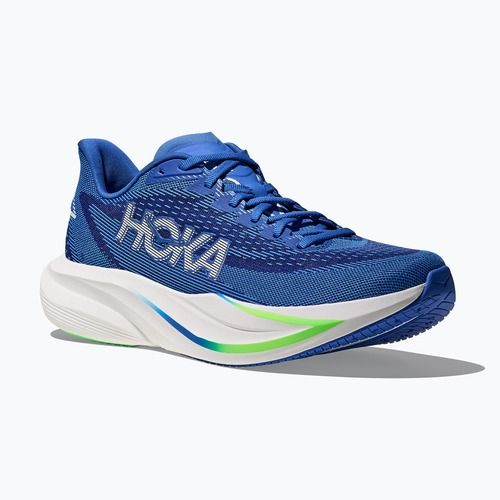 Men's running shoes HOKA Mach 7 cobalt blue/neon green