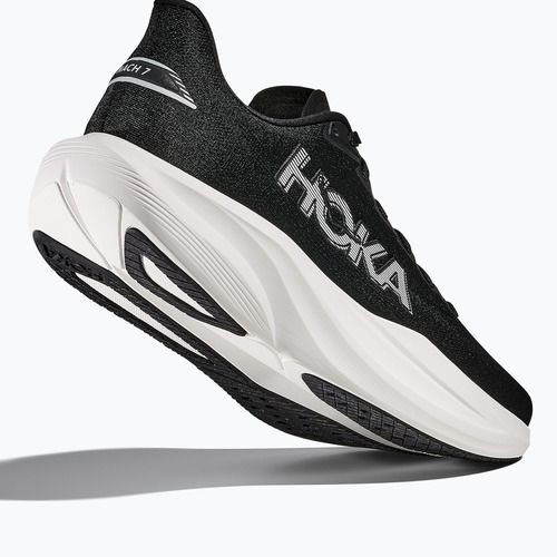 Men's running shoes HOKA Mach 7 black/white