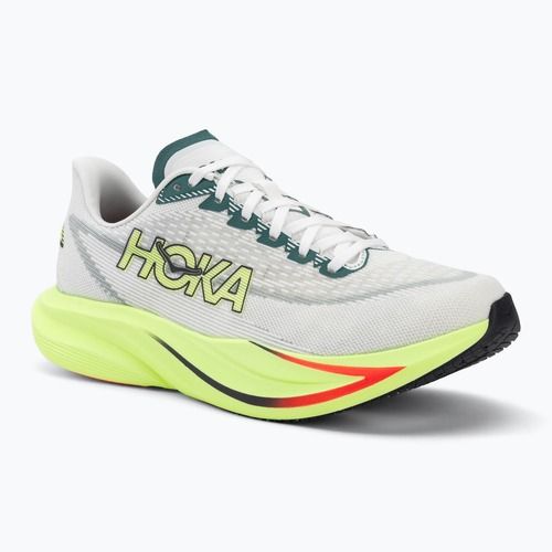 Men's running shoes HOKA Mach 7 Wide frost/neon yuzu