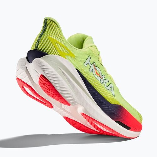 Men's running shoes Hoka Mach X 3 neon yuzu/squid ink