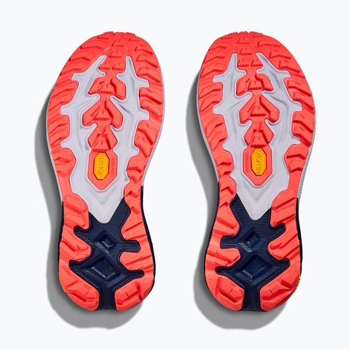 Women's running shoes HOKA Mafate 5 midnight blue/starlight glow